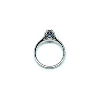 Ringe Golay Dame in Weißgold Zaffiro blu 1.17 Ct ACLC052DIZB - ACLC052DIZB